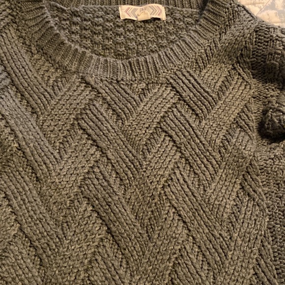 Sweater from pink rose hunter green - Picture 4 of 4